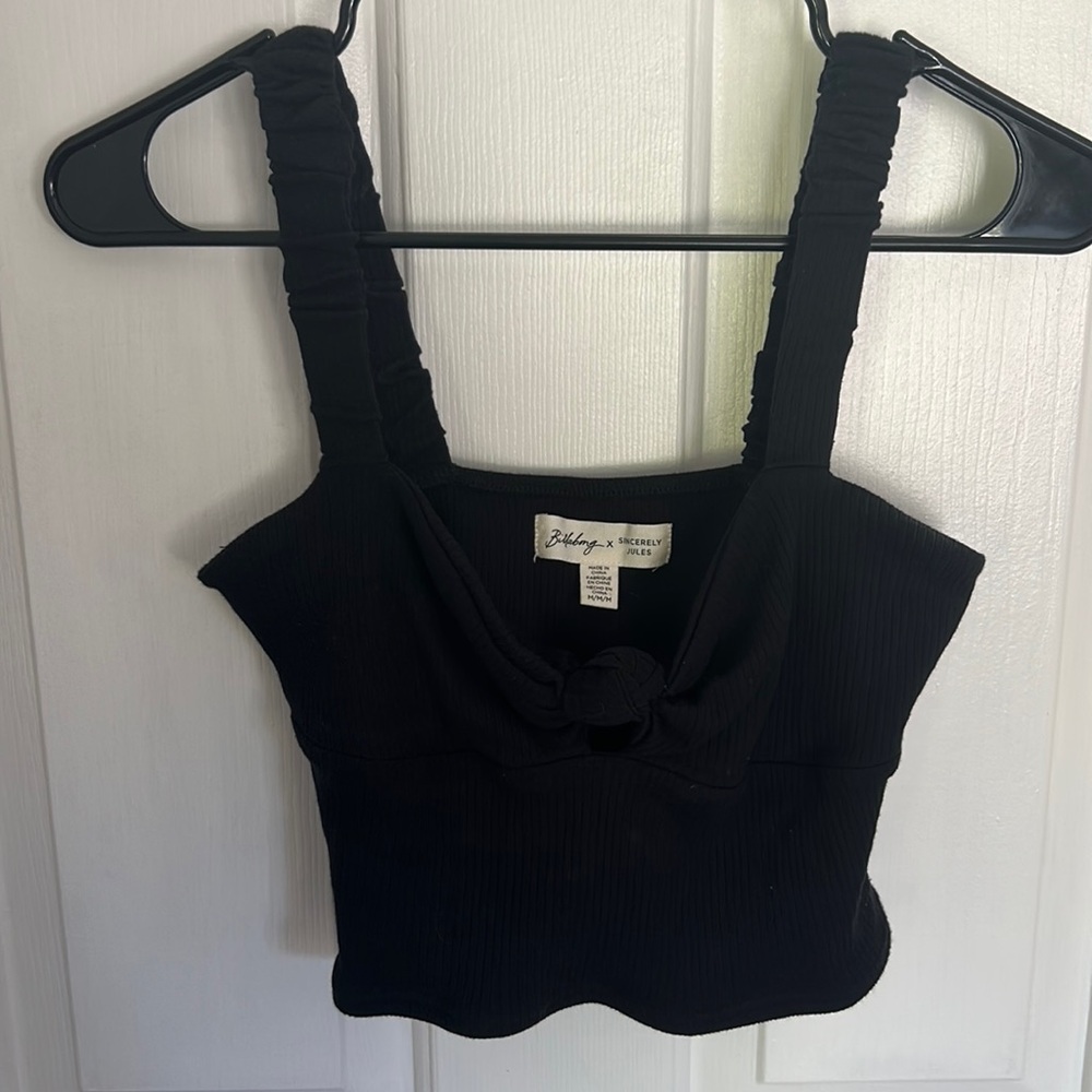 Black Billabong bralette size medium